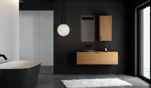 Aménager une salle de bain noir marbre : élégance et tendances actuelles