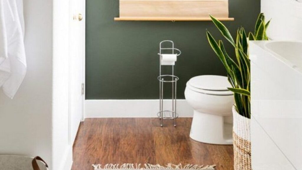 Comment intégrer la couleur verte dans votre déco de toilettes ?