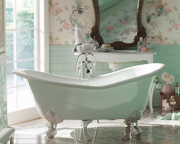Comment aménager une salle de bain rétro chic ?