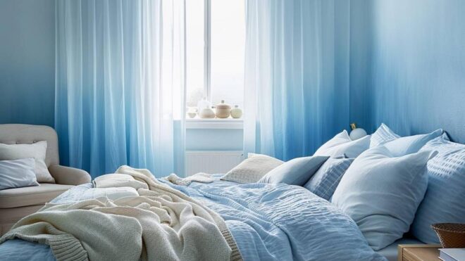 Comment choisir le bon ton de bleu pour les murs de votre chambre ?