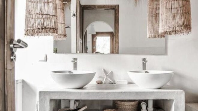 Comment créer une salle de bain inspirée du style grecque chez soi ?