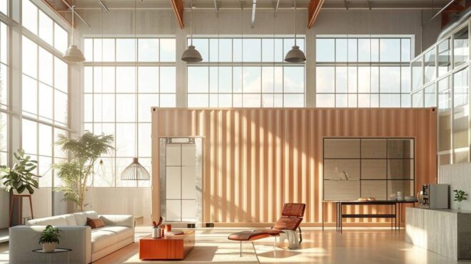 Comment intégrer le design maison container à votre décoration intérieure?