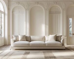 Réinventer le style haussmannien pour un intérieur moderne et élégant