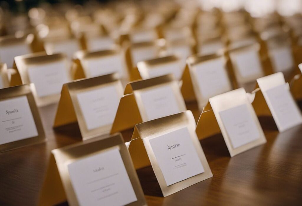Idées originales de marque-places pour un mariage inoubliable