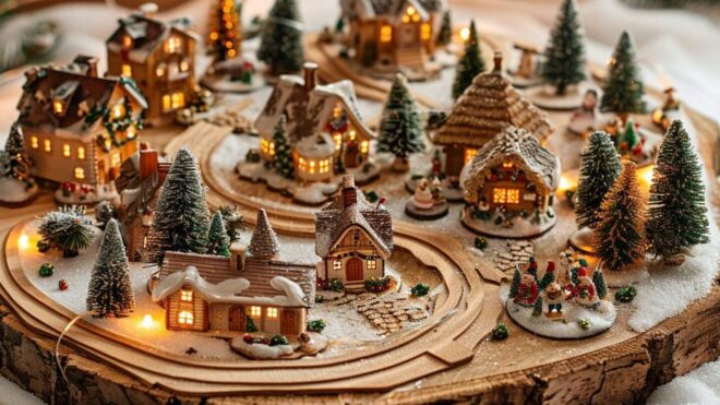 Comment créer un village de Noël enchanteur chez soi : idées déco et ...