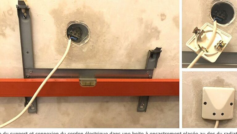 Hauteur idéale pour une prise de radiateur électrique