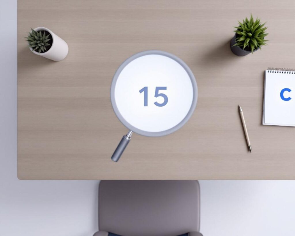 Que signifie 15 c selon le contexte ?