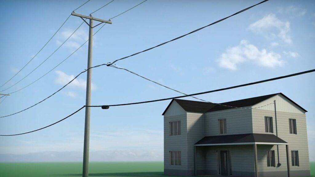 Quelle distance respecter entre une ligne basse tension et une maison ?