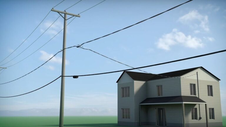 Quelle distance respecter entre une ligne basse tension et une maison ?