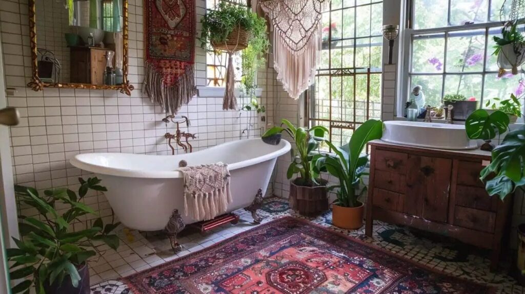 Comment créer une salle de bain bohème chic pour un havre de paix unique ?