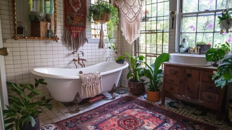 Comment créer une salle de bain bohème chic pour un havre de paix unique ?